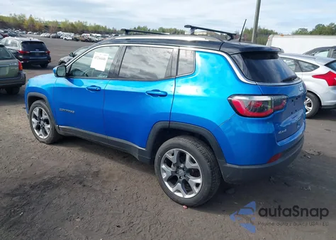 2017 Jeep Compass Limited 4X4 из США, поврежденный, VIN 3C4NJDCBXHT617122
